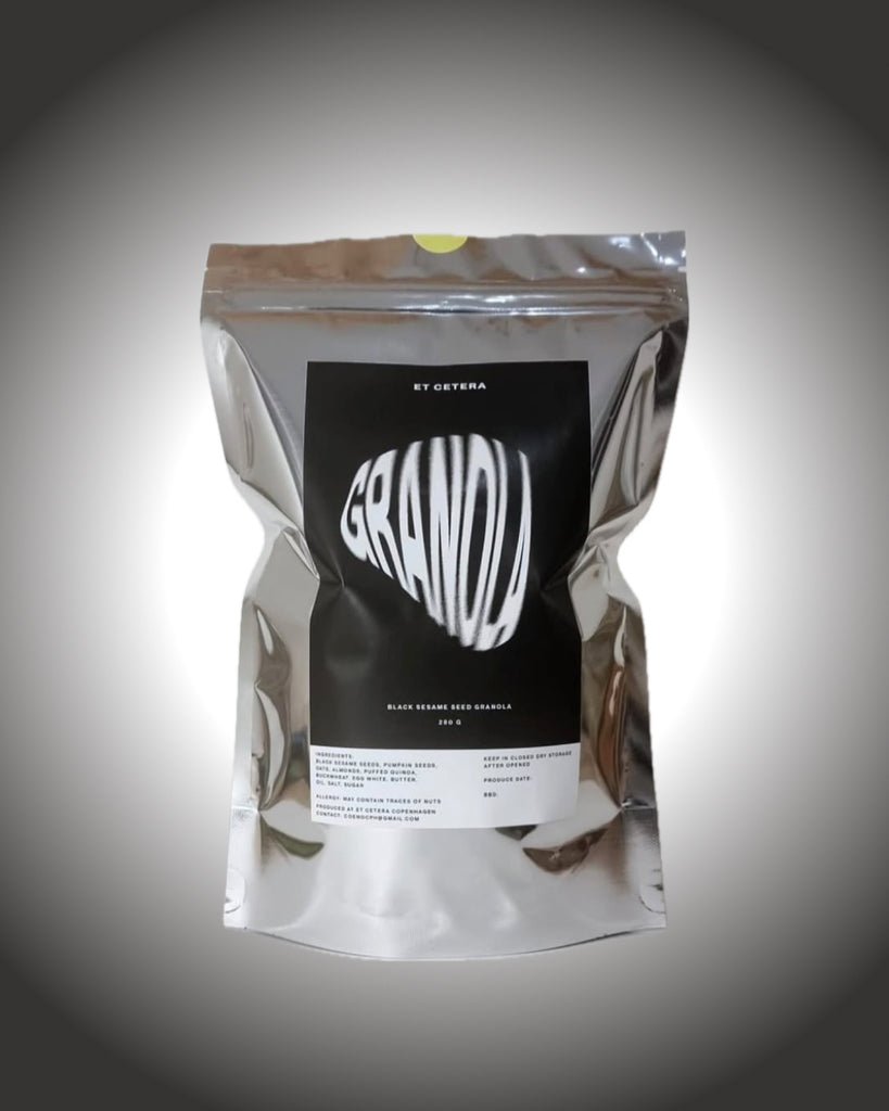 Black Sesame Seed Granola by Et Cetera
